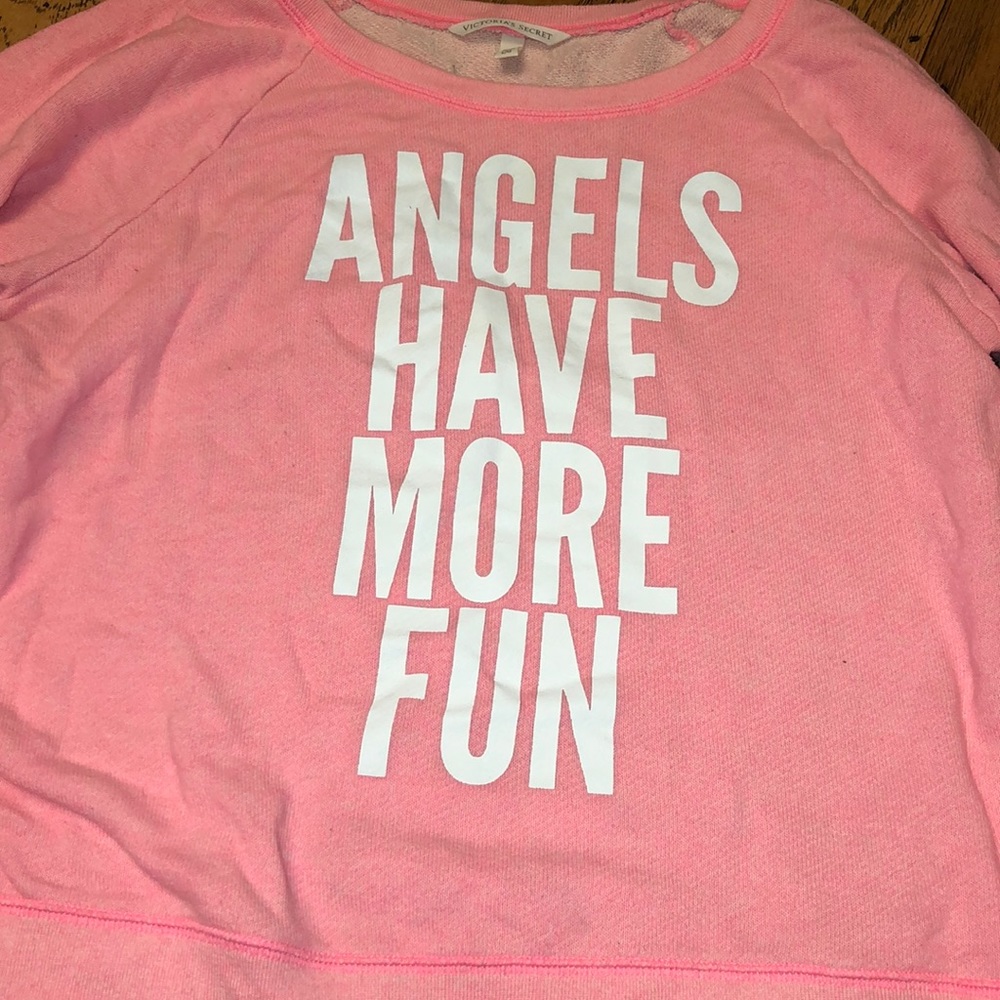 Victoria Secret size large sweatshirt